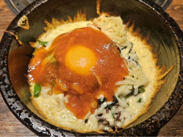 チーズ明太石焼ビビンバ